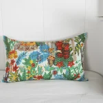 Frida Kahlo Print Cotton Kantha Quilted Pillow Cover - Image 2