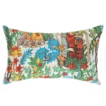 Frida Kahlo Print Cotton Kantha Quilted Pillow Cover - Image 3