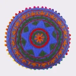 Hand Embroidered Suzani Cushion Cover - Image 2