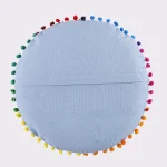 Home, Car, Office, Hotel Etc. Decor 16" Round Pillow Case - Image 5