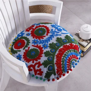 Home, Car, Office, Hotel Etc. Decor 16" Round Pillow Case - Image 3