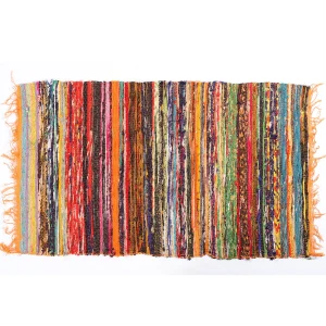 Home Floor Decor Runner Yoga Mat Orange Carpet - Image 3