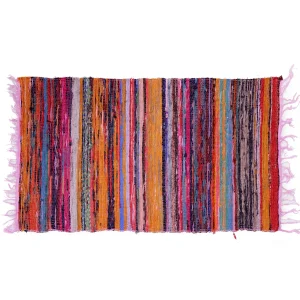Indian Decorative Chindi Area Rag (Pink) - Image 3
