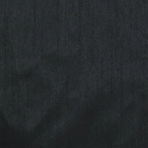 luxuriously Black Silk dupioni Fabric - Image 3