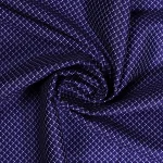 Man's Blue Check Shirt Fabric