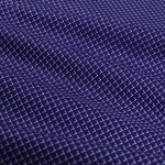 Man's Blue Check Shirt Fabric - Image 3