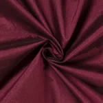 Maroon Solid Dupioni Silk Dress Making Fabric