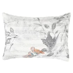Owls Birds Printed Handmade Kantha Quilted Pillow Cover - Image 2
