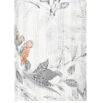 Owls Birds Printed Handmade Kantha Quilted Pillow Cover - Image 5