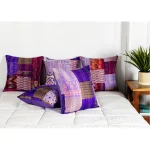 Purple Patola Decorative Cushion Cover