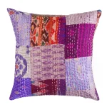 Purple Patola Decorative Cushion Cover - Image 2