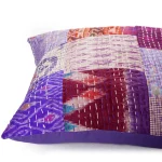 Purple Patola Decorative Cushion Cover - Image 4
