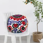 White Embroidered Decor Cushion Cover