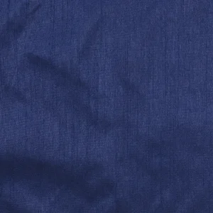 Women Solid Garment Fabric Blue Dupioni Silk Fabric - Image 3