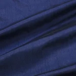 Women Solid Garment Fabric Blue Dupioni Silk Fabric - Image 2