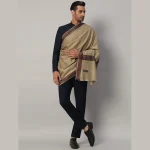 Cashmere Warm Shawl for Men's Soft Wool Grey Lohi - Image 3
