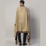 Cashmere Warm Shawl for Men's Soft Wool Grey Lohi - Image 9