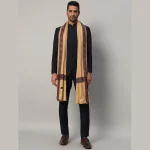 Indian Oversized Men's Lohi Luxury Camel Color Shawl - Image 5