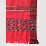 Indian Oversized Pink Wool Shawl For Men's - Image 7