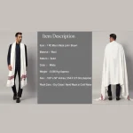 Indian Oversized Soft Wool White Shawl - Image 9