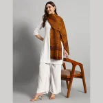 Luxury Mustard Yellow Cashmere Wool Shawl