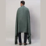 Men's Casual Grey Shawl Winter Wrap Wool Lohi - Image 9