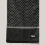 Men's Fashion ​Cashmere Muffler Black Diamond Scarves - Image 7