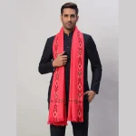Mens Meditation Wrap Solid Pink Blanket / Shawl
