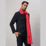 Mens Meditation Wrap Solid Pink Blanket / Shawl - Image 3