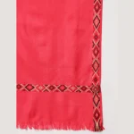 Mens Meditation Wrap Solid Pink Blanket / Shawl - Image 7