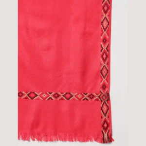 Mens Meditation Wrap Solid Pink Blanket / Shawl - Image 7