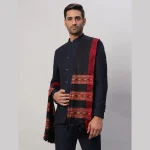 Men's Oversized Blanket Black Cashmere Scarf /Shawl - Image 4