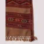 Men's Solid Brown Wool Shawl Winter Wrap - Image 6