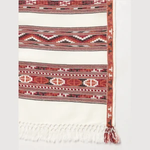 Men's Wraps White Wool Shawl Gift For Dad - Image 7