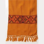New Mustard Yellow Cashmere Wool Men's Muffler - Image 7