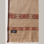 Reversible Brown Wool Shawl Gents Lohi - Image 7