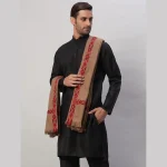 Winter Solid Brown Blanket/Shawl Unique Gift For Men's - Image 2