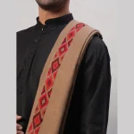 Winter Solid Brown Blanket/Shawl Unique Gift For Men's - Image 6