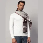 Winter Wine Muffler Soft Wool Neck Wrap Scarf - Image 4
