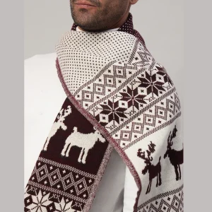 Winter Wine Muffler Soft Wool Neck Wrap Scarf - Image 6