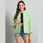 Women Green Suzani Embroidery Jacket Gift For Girls - Image 2