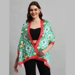 Women's Fashion Green Neck Wraps Scarf