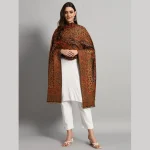 Women's Wedding Wrap Blue Geometric Shawl - Image 5