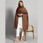 Women's Wedding Wrap Blue Geometric Shawl