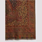 Women's Wedding Wrap Blue Geometric Shawl - Image 8