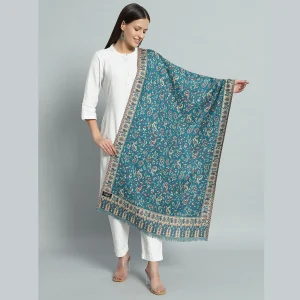 Beautiful Green Paisley Cashmere Shawl/Stole - Image 4