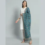 Beautiful Green Paisley Cashmere Shawl/Stole - Image 2