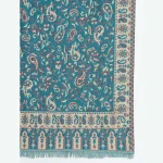 Beautiful Green Paisley Cashmere Shawl/Stole - Image 7