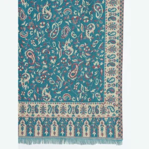 Beautiful Green Paisley Cashmere Shawl/Stole - Image 7