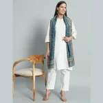 Beautiful Green Paisley Cashmere Shawl/Stole
